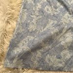 Apostrophe Sateen A-Line Skirt Blue Fog Floral Photo 9