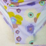 NEW Free people x Beth Richards delray 70’s‎ floral bikini bottom, S Purple Photo 4