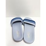 Seychelles  Sandals Womens Size 9 Leather Low Key Blue Bright Slides Photo 7