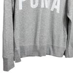 Puma Women’s  gray white graphic logo athletic sweatshirt size xl Photo 3