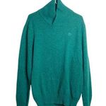 Timberland Women's Green High Neck Long Sleeve Sweater Pullover Stretch Size M Photo 0