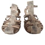 Sundance Catalog NWTS Brown Leather Fisherman Strappy Flat Sandals size 40 10 Photo 2