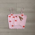 SKIMS NWT Sleep Cami Cherry Blossom Lipstick Photo 2