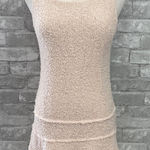Bar III Textured fuzzy light pink dress. Photo 0