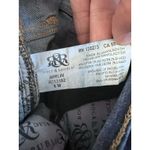 Rock & Republic Rock & Republic Jeans Women's 8M Blue Berlin Ankle Distressed Dark Denim Flaw Photo 7