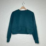 ZARA Abercrombie YPB Women's Cropped Long Sleeve Crewneck Sweatshirt Size Small Photo 1