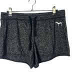 PINK - Victoria's Secret  Dark Charcoal Gray Knit Lounge Active Shorts S Photo 0