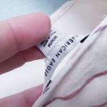 American Eagle V-neck Striped Linen Blend Jumpsuit Photo 7