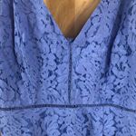 ASTR  The Label Women Size Medium Dress Lace  Periwinkle Spaghetti Strap midi Photo 10