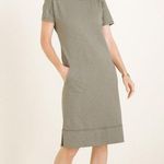 Chico's Zenergy Sage Green Lace-Up Back Dress Pockets Tunic Size 2 (US 12/14) Photo 5