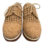 Donald‎ Pliner Women's Lillo Woven Cork Platform Sneakers Size 8 Neutral Shoe Tan Photo 5