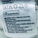 H&M Women’s Sz6 Light Jean Jacket Bleached Distressed Ripped W Pockets Photo 14