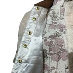 Beach Riot  Bomber Jacket Faux Fur Snap Button Size Small Photo 4