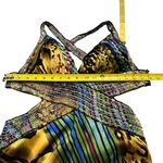 Cache Vintage  Womens Fairy Y2K Silk Evening Dress Sz 10 Sequin Formal Prom HOCO Photo 8