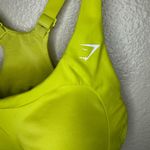 Gymshark Neon Yellow Sports Bra size M Photo 1