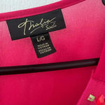 Thalia Sodi  of Macy’s hot pink sleeveless blouse with colorful stud detail. Photo 2