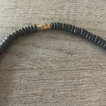 American Vintage Vintage Black Beaded Necklace w/ Pig & Piglet Charms, 26 inches Photo 4