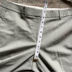 Theory  Tapered Straight Leg Mid Rise Minimalist Office Chic Trouser Pants 8 Photo 7