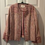 Etcetera  Multicolor Tweed Blazer, Size 6 Photo 0