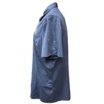 Callaway Golf Collared Short Sleeve Embroidered Half Zip Activewear Shirt Sz 2XL Blue Photo 2