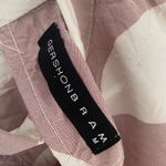 GERSHON BRAM Tunic Top Medium Sleeveless Pink Floral Asymmetrical High Low Hem Photo 4