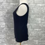 Maurice's Black Ribbed Knit Asymmetrical Tank Top Photo 1
