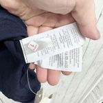 Madewell  Blouse Women Size XS Navy Cotton Crewneck Short Sleeve Tee Shirt Casual Photo 6