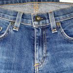 Rag and Bone  Cate Mid-Rise Split-Hem Flare Jeans Photo 5