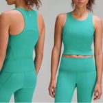 Lululemon  BLACK HIGH NECK RACERBACK TANK TOP Photo 4