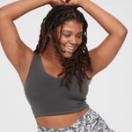 Aerie   real me keyhole  back longline sport bra Photo 0