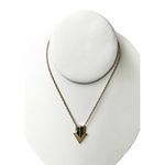 Trifari  gold and diver toned arrow necklace Photo 1