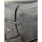 Black Combat Boots Womens Size 10 Chunky Heel Lace Up All Man Made Materials Photo 8