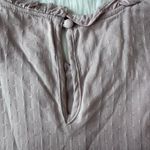 Bohme  Ruffle Short Sleeve Top in Rose Size Small Photo 7