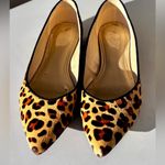 Marc Fisher Flats Calf Fur Leopard Print Ballet Shoes Women’s Size 8.5 Photo 7