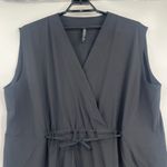 Athleta  Sleeveless Wrap Womens Romper Sz 3X Minimalist Athleisure Clean Girl Photo 2