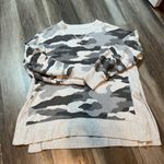 Aerie  Camo Crewneck Sweatshirt Oversized Photo 1