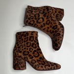 Madewell  Amalia Zip Boot in Leopard Calf Hair S-398 Sz 8.5 Photo 1