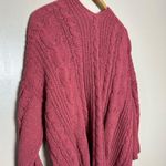 Love Tree CLEARANCE! Pink  Cozy Open Cardigan Size M EUC Photo 3