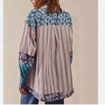 Free People  Floral Print Oversized Shirt
Top (Size Small) Photo 1