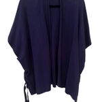 Karen Millen  oversized Deep Blue Poncho Photo 0