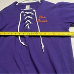 Victoria's Secret Clemson Tigers Med Purple 1/4 Tie Football Pink by Victoria Secret Top Paw Power Photo 6