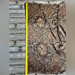 Paisley Silk Scarf in Purple and Red Photo 3