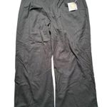 Ava & Viv Women's Wide-Leg Black Pants Size 22 Casual Photo 0