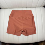 Alo Yoga Airlift Shorts Rare Women's Copper/Rust/Shine Stretchy bottoms XS Photo 7