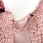 Mossimo Lace Romper Light Pink S Photo 14