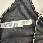 Victoria's Secret Victoria Sport Womens Sports Bra XS Black White Geometric Strappy Stretch Photo 2