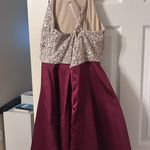 Xtraordinary  Maroon Mini  Homecoming Dress Photo 1