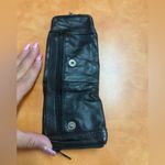 Vintage Black Leather Women’s Cigarette Wallet Photo 2