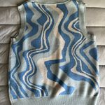 Willow and Wind Blue Sweater Vest Photo 1