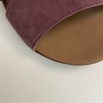 Spenco Sandals Dawn Slide Slip On Slipper Leather Comfort Travel Ostrich Purple Size 8.5 Photo 13